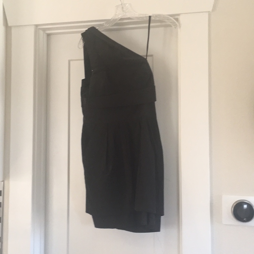 BCBG Generation Grey one strap dress